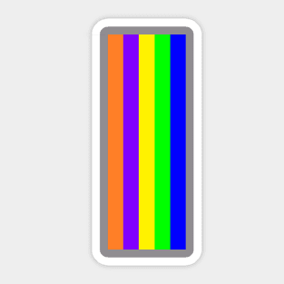 Colorful Lines Sticker